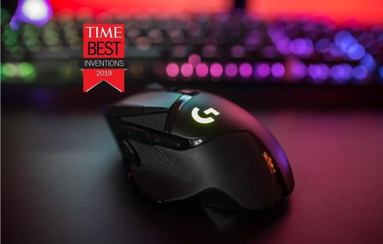罗技G502 LIGHTSPEED创世者无线游戏鼠标入选《时代》杂志2019年度100大最佳创新产品
