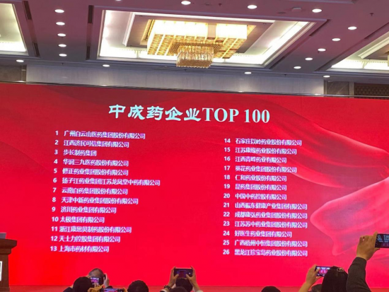 康缘药业强势上榜“中国中成药企业100强”