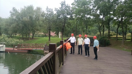 南京牛首山项目开展“双节”安全生产 带班检查